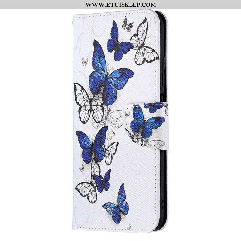 Etui Folio do Poco M3 Pro 5G Cudowne Motyle